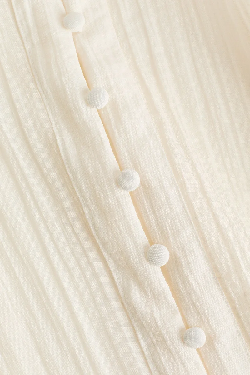 H&M Balloon-sleeved blouse